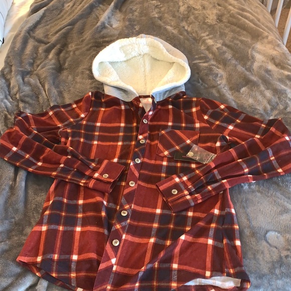 Hooded Flannel - Picture 2 of 3
